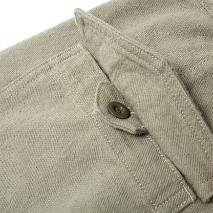Silk Nep Cotton Twill Deck Pants