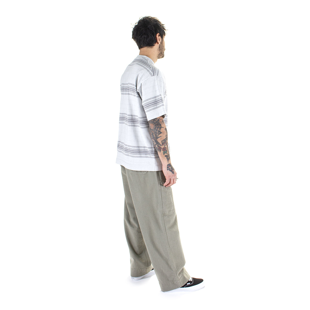 Silk Nep Cotton Twill Deck Pants