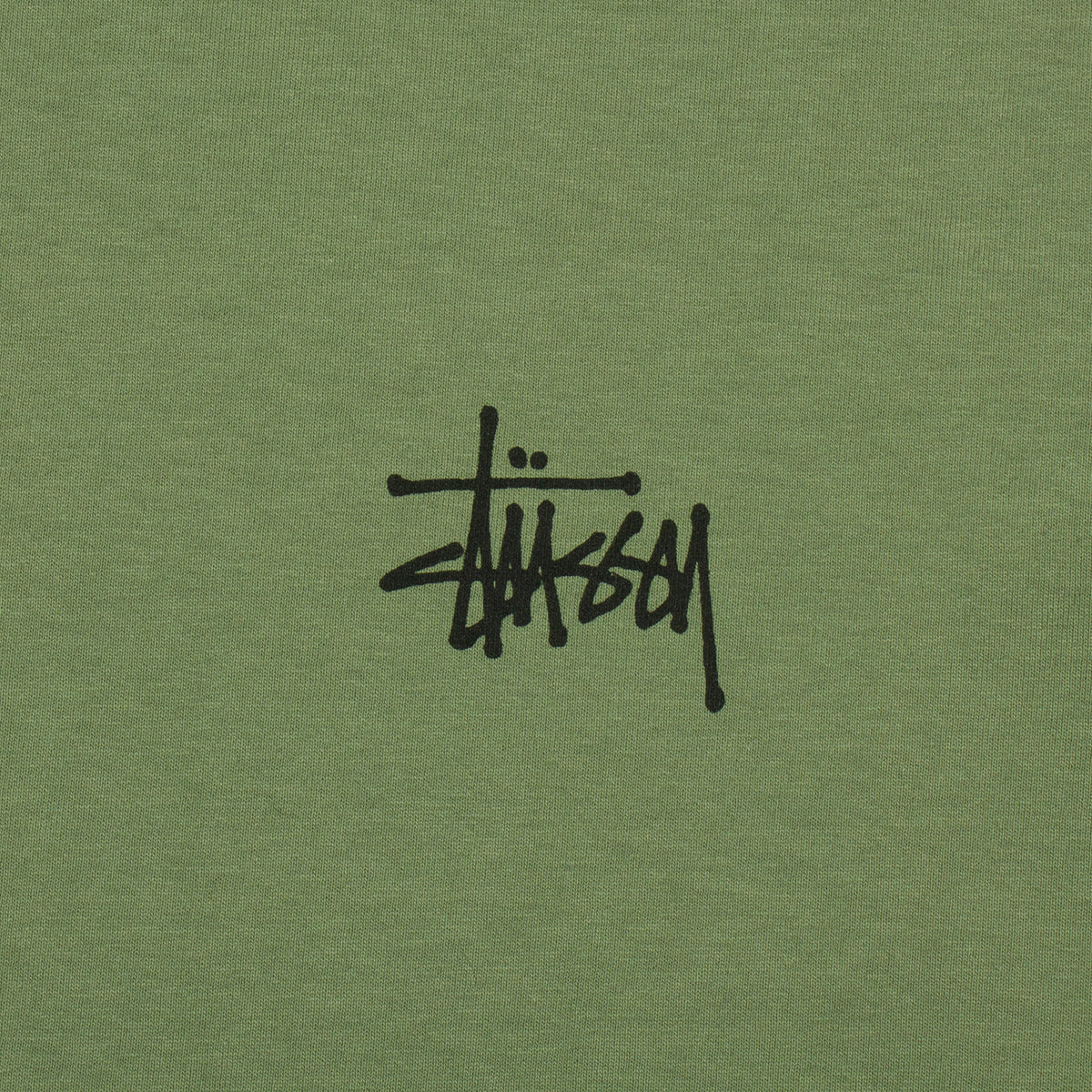 Basic Stussy Pigment Dyed L/S T-Shirt