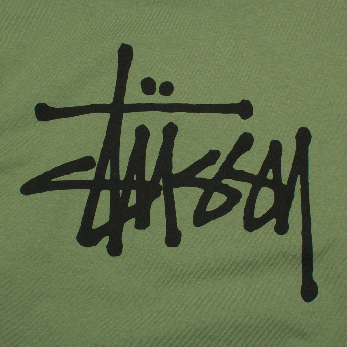 Basic Stussy Pigment Dyed L/S T-Shirt