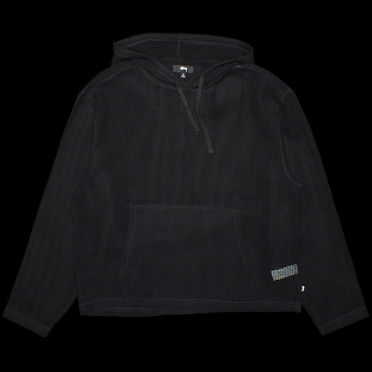 Cotton Mesh Hoodie