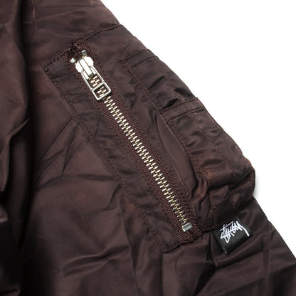 Dyed Nylon Bomber