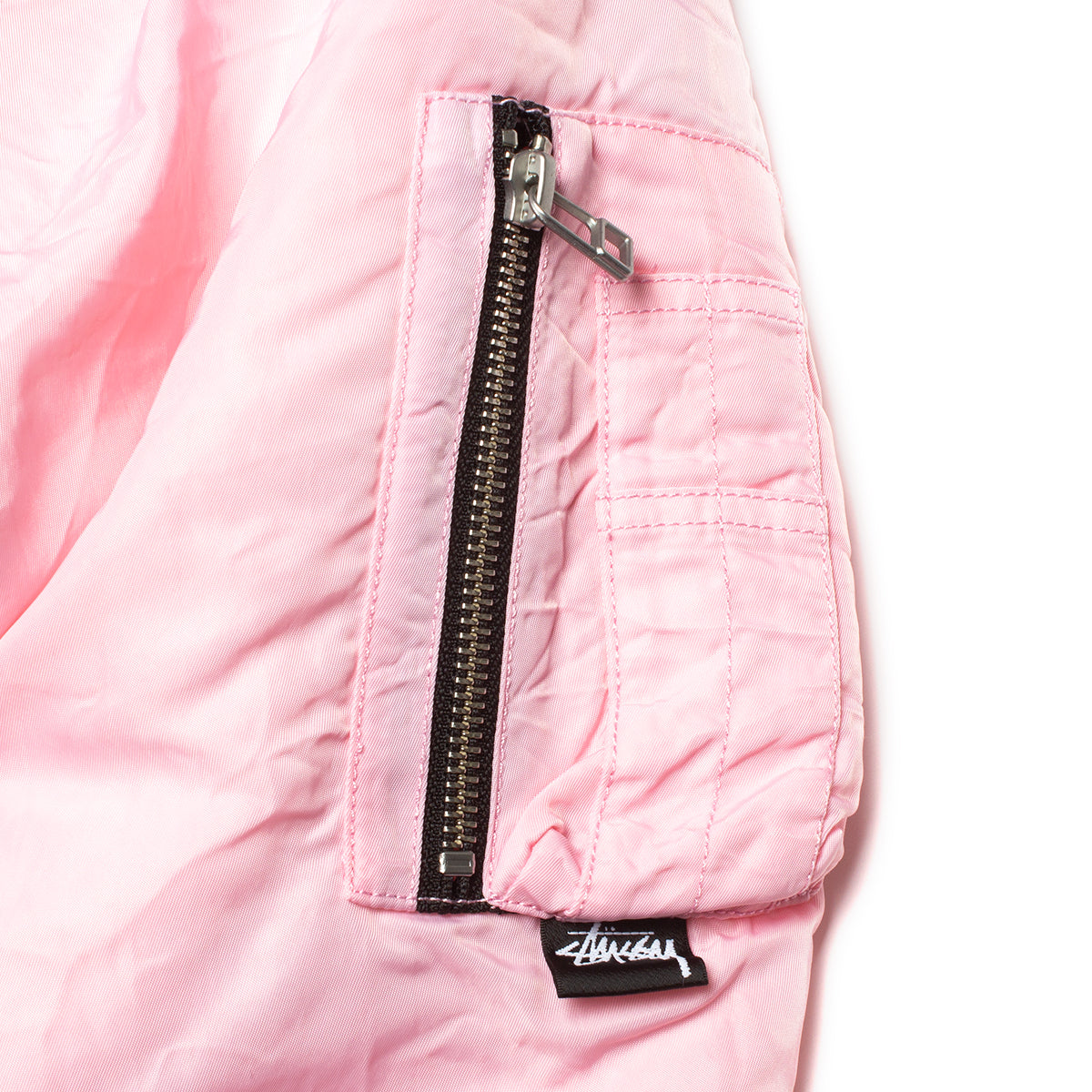 Dyed Nylon Bomber