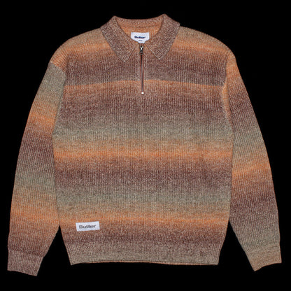 Beams Quarter Zip Knit Polo