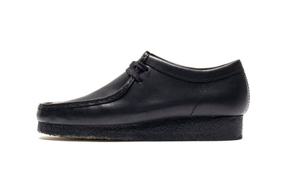 Wallabee Black Leather