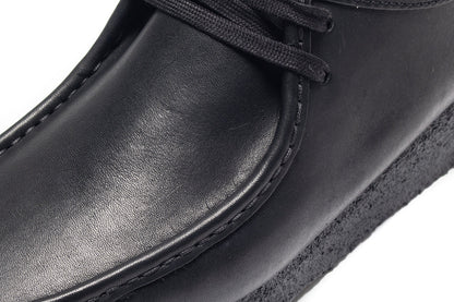 Wallabee Black Leather