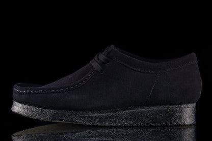 Wallabee Black Suede