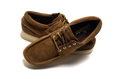 Wallabee Boat Cola Suede