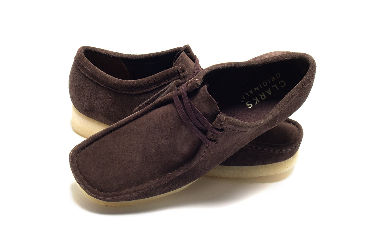 Wallabee Dark Brown Suede