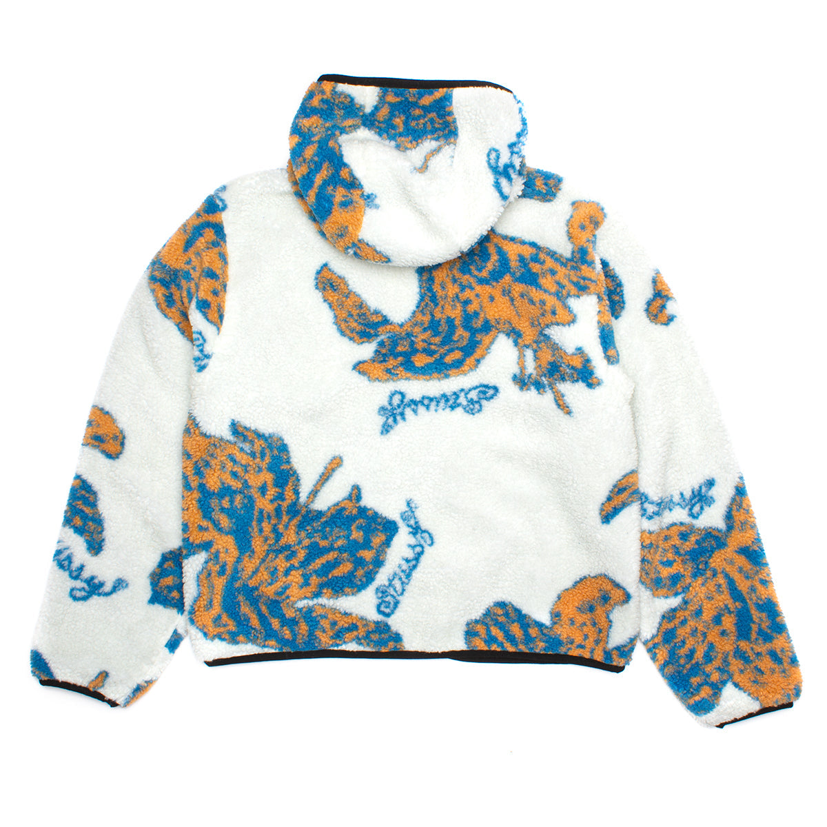 Floral Sherpa Hood Jacket