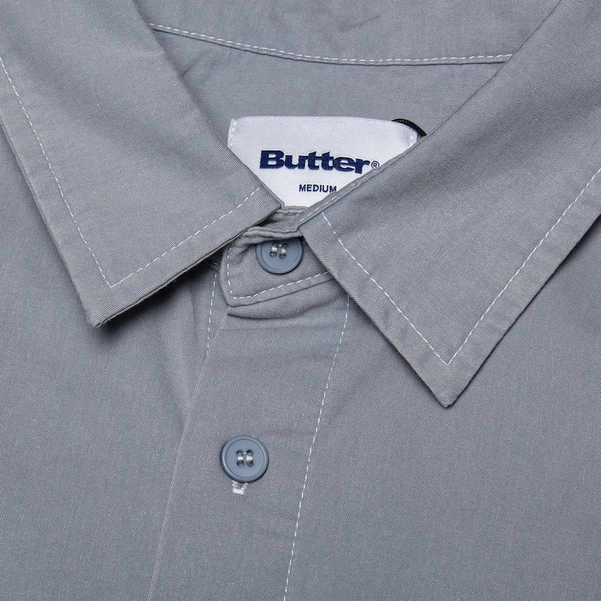 Contrast Stitch S/S Shirt