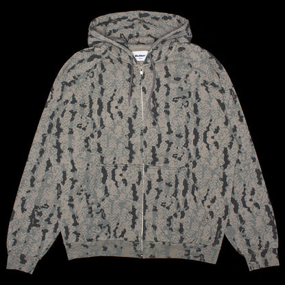Lowland Camo Zip-Thru Hoodie