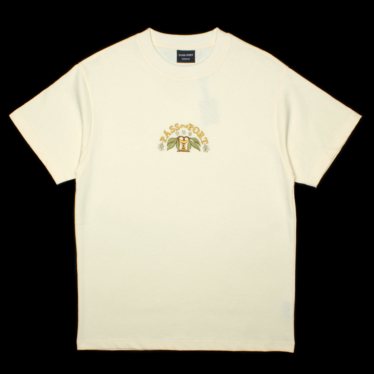 Arched Embroidery Tee
