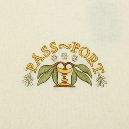 Arched Embroidery Tee