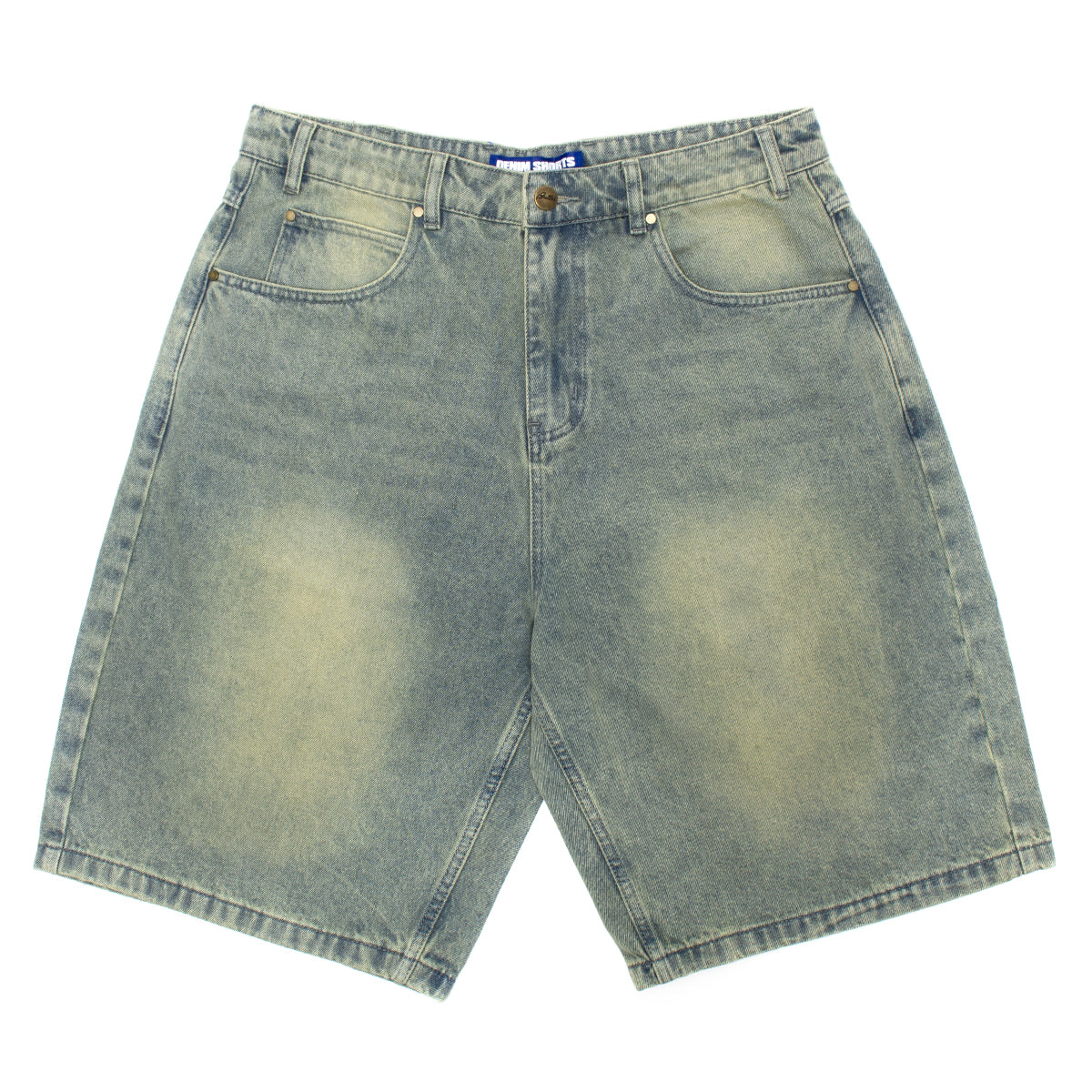 Scorpion Stitch Denim Shorts