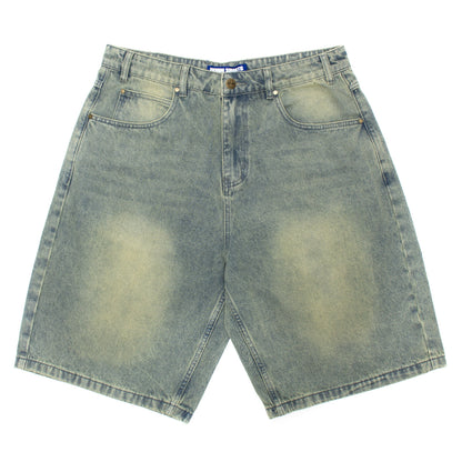 Scorpion Stitch Denim Shorts