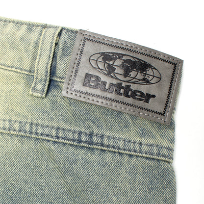 Scorpion Stitch Denim Shorts