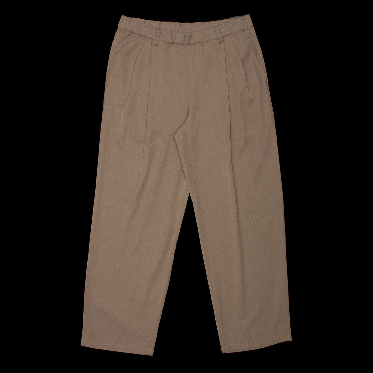 Pleated Twill Pants