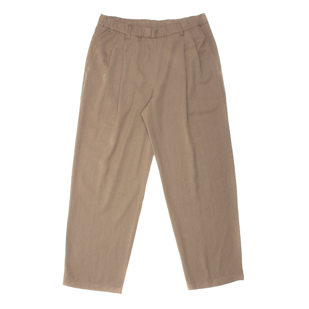 Pleated Twill Pants