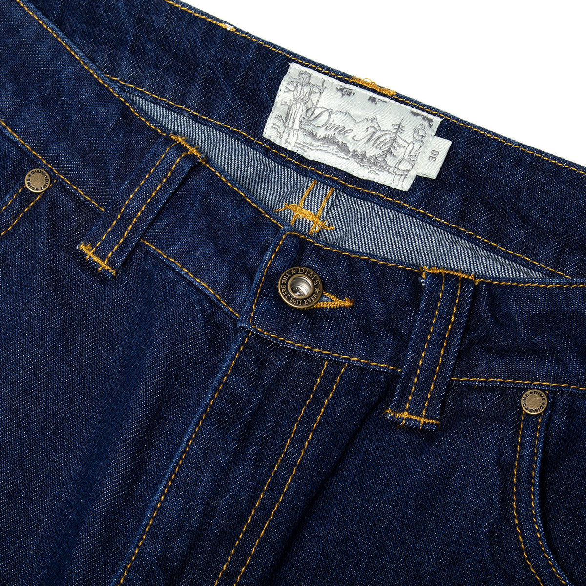 Classic Relaxed Denim Pants
