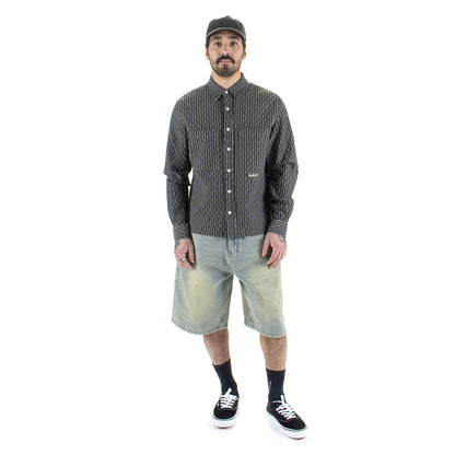 Scorpion Stitch Denim Shorts
