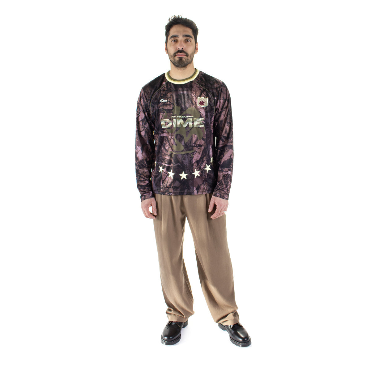 Pleated Twill Pants