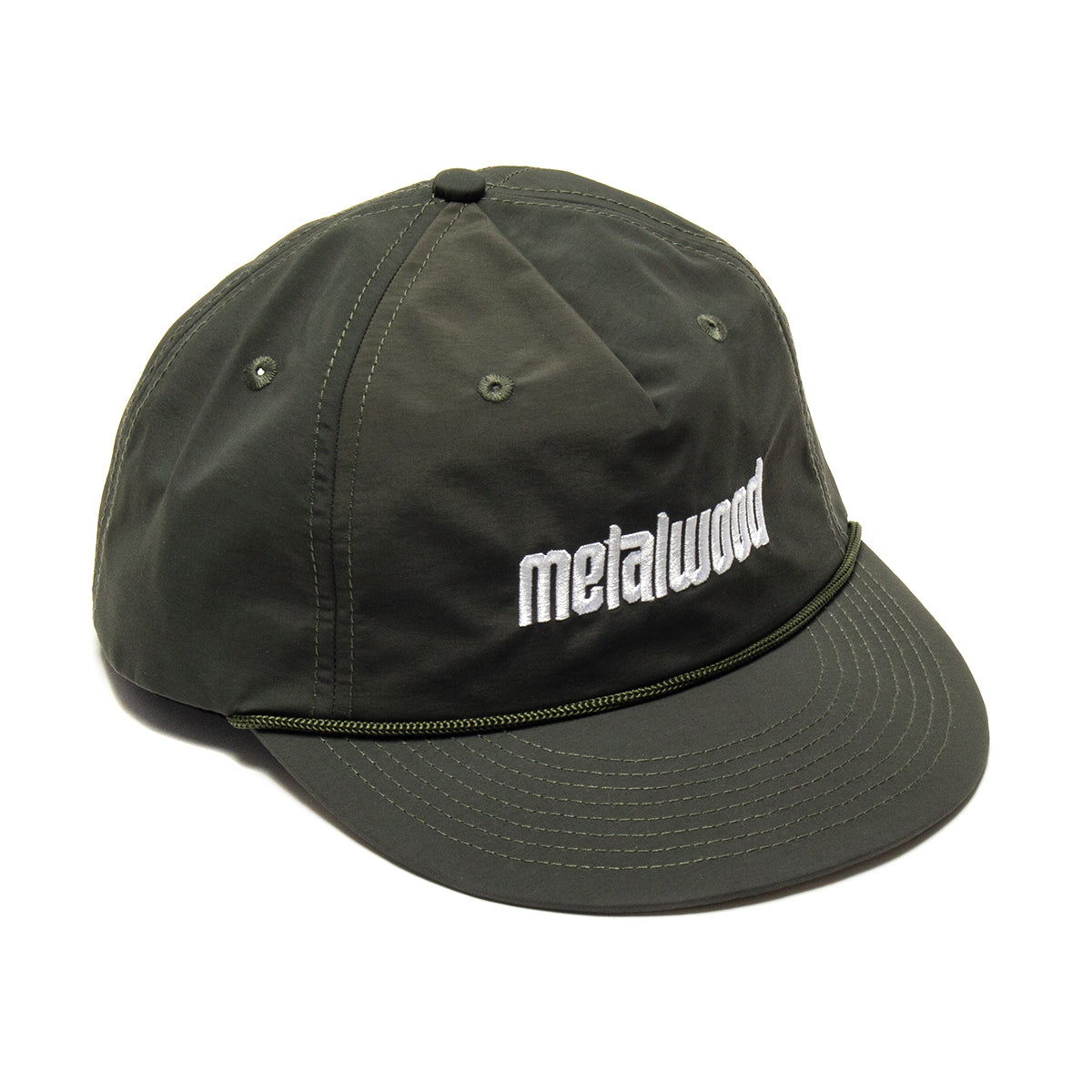 Metal Logo 5-Panel Rope Hat
