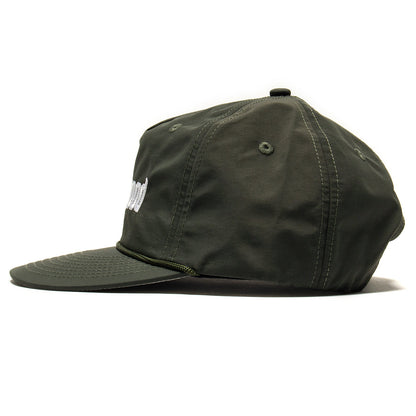 Metal Logo 5-Panel Rope Hat
