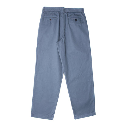 Twill Double Pleated Pant
