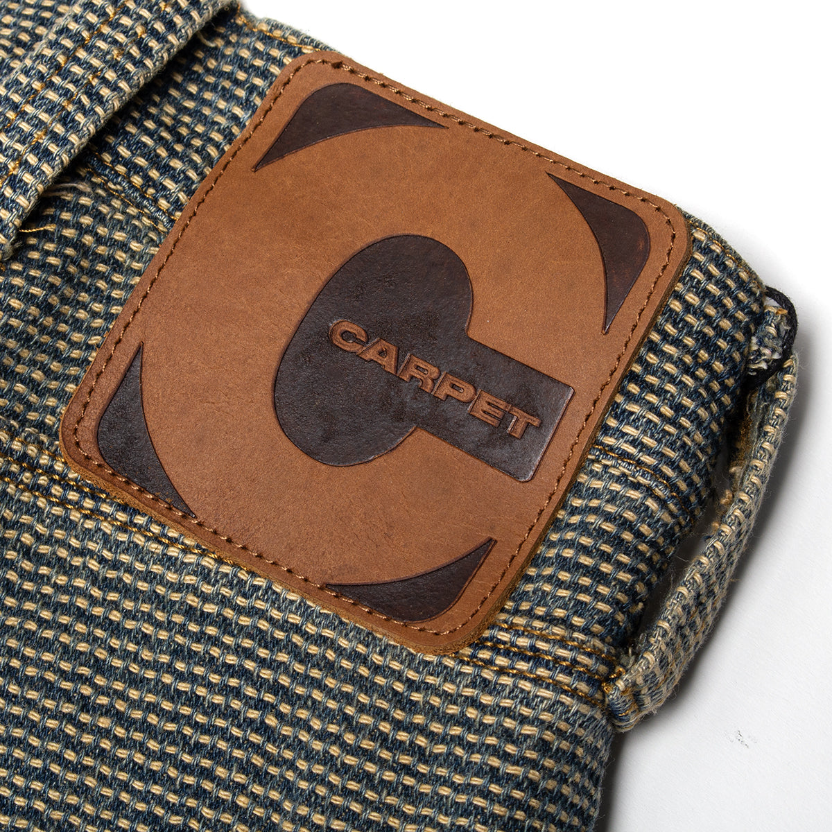 Interlock Stitch Denim Jeans