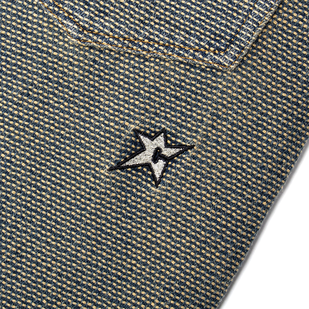 Interlock Stitch Denim Jeans