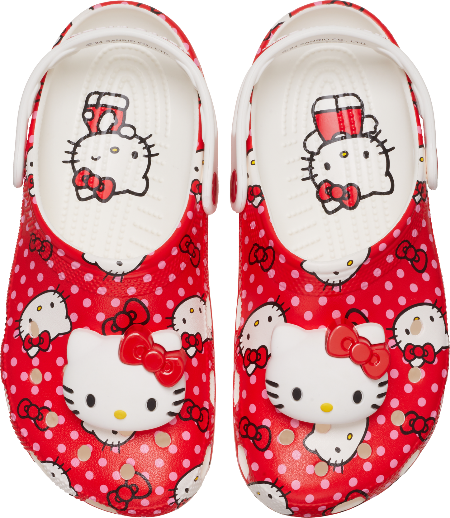 Crocs X Hello Kitty Red Classic Clog