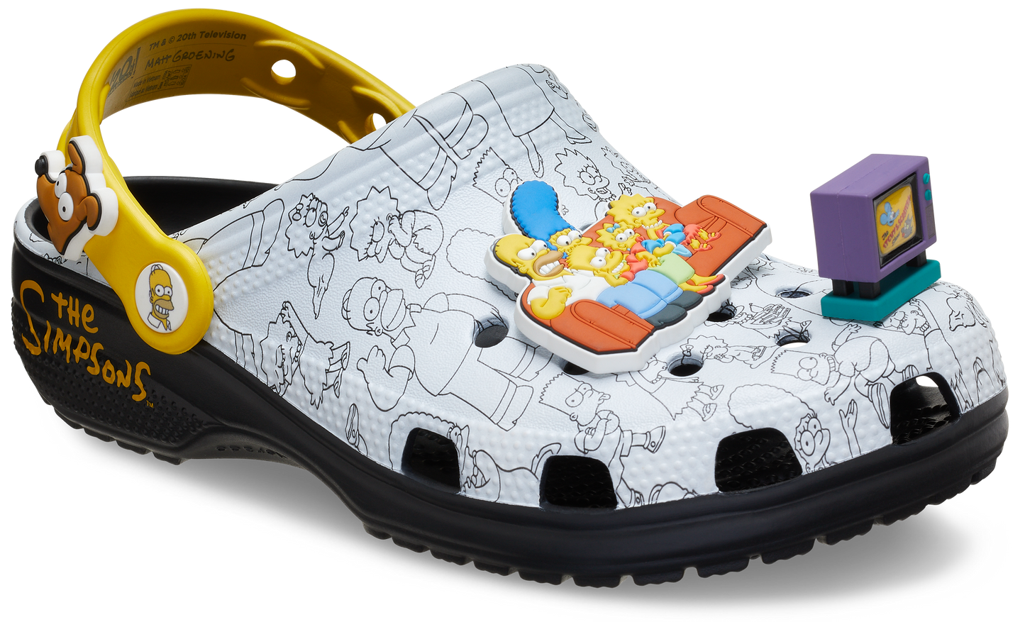 The Simpsons X Crocs Classic Clog