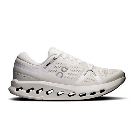 On Running Men's Cloudsurfer 2 Wide Shoes - Ivory / Ivory