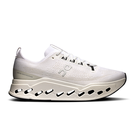 On Running Men's Cloudsurfer Max Wide Shoes - White / White