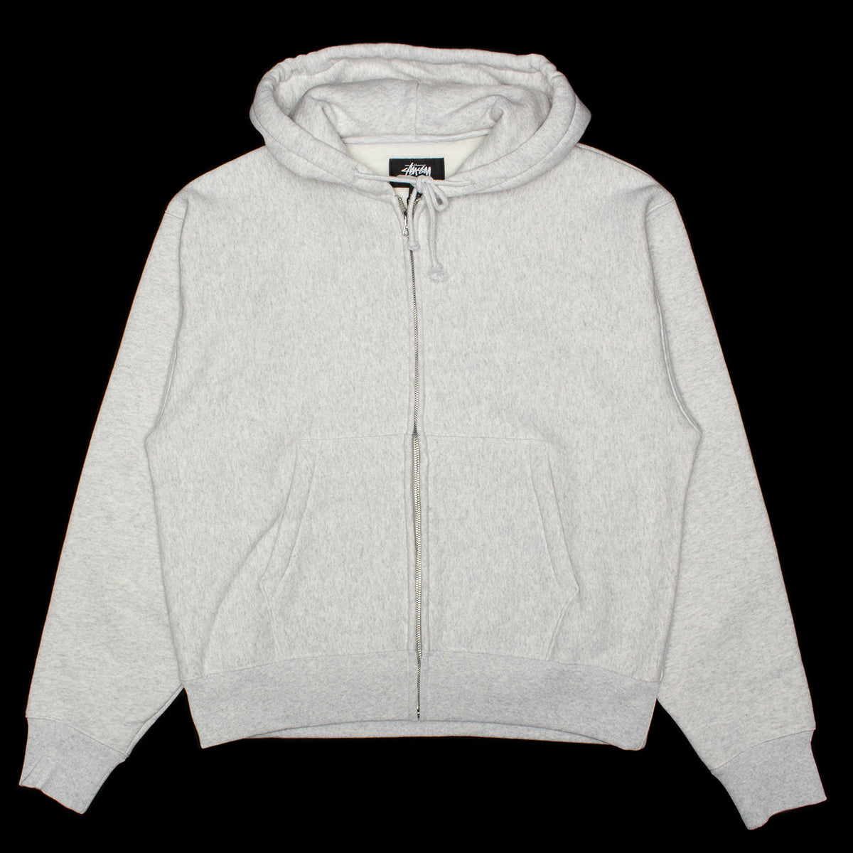 Basic Diamond Zip Hoodie