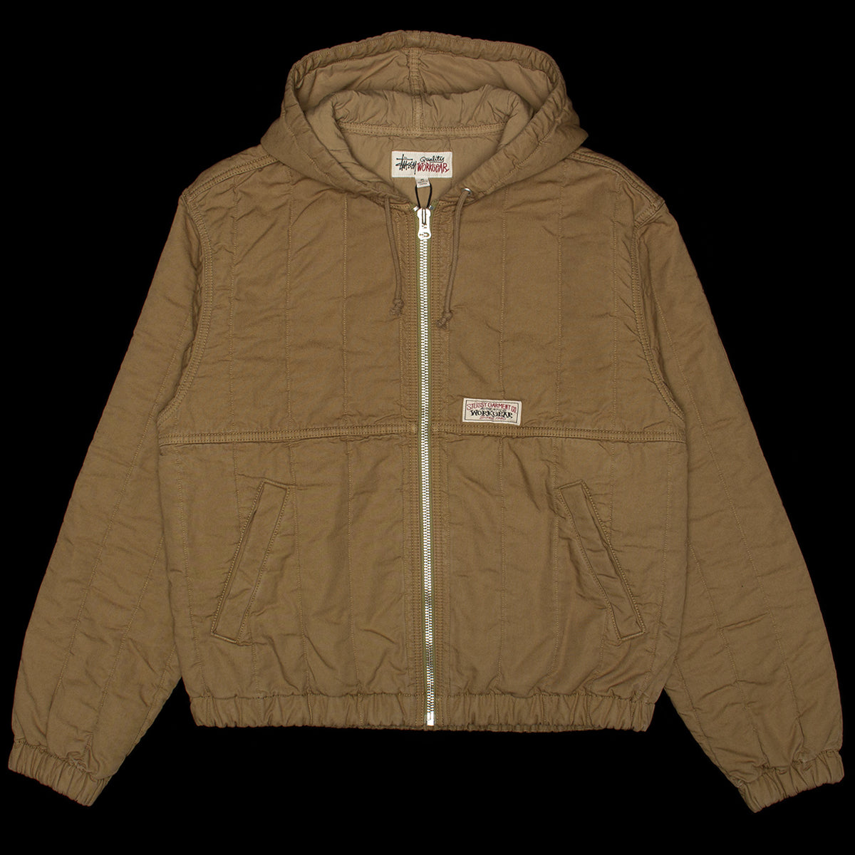 Quilted Canvas Work Jacket