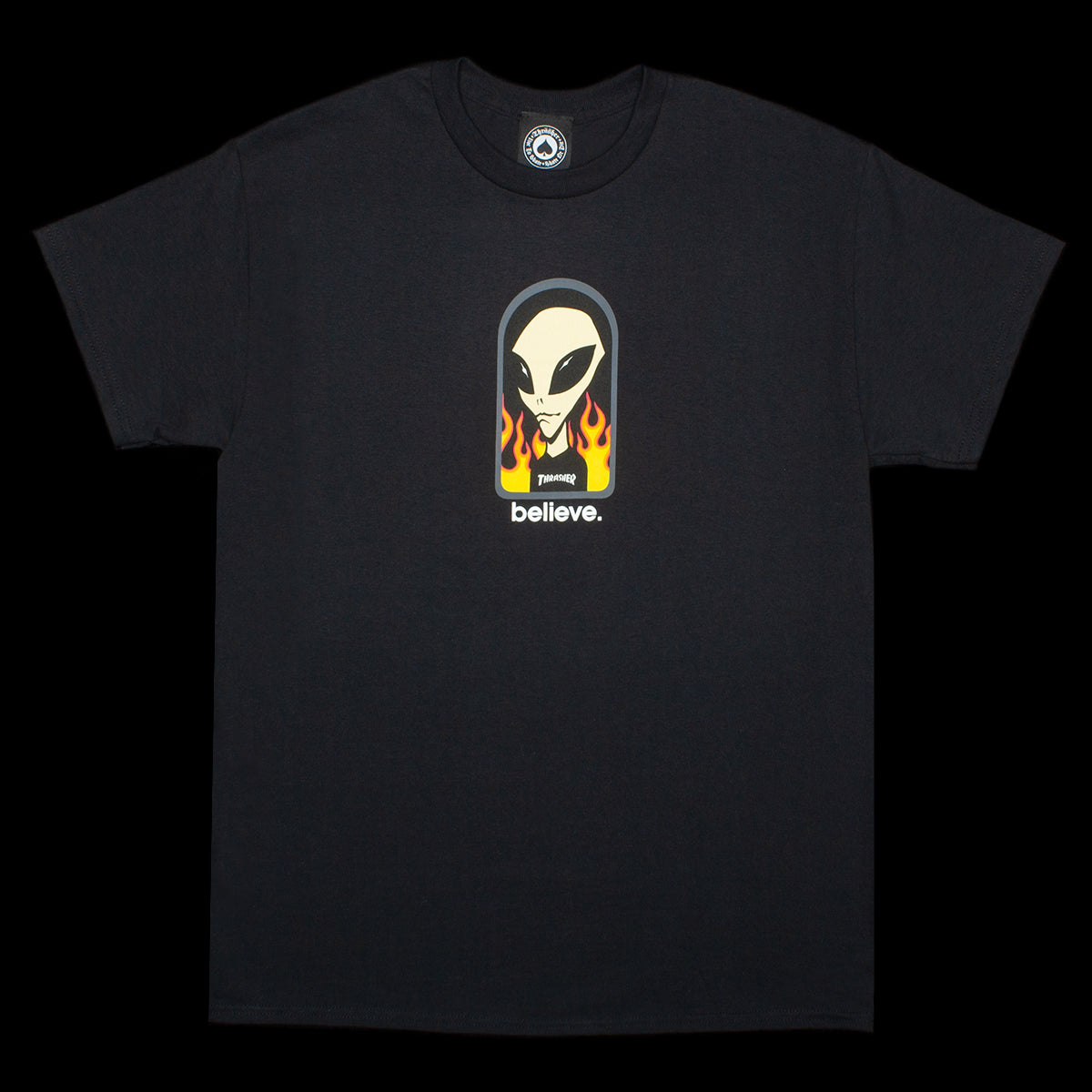 Thrasher x Alien Workshop Believe T-Shirt