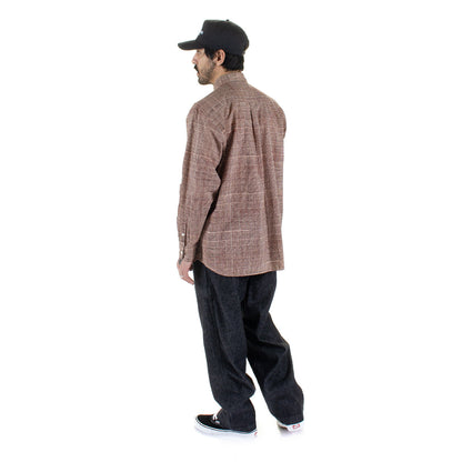 Bubbie Block Printed Button Down Shirt