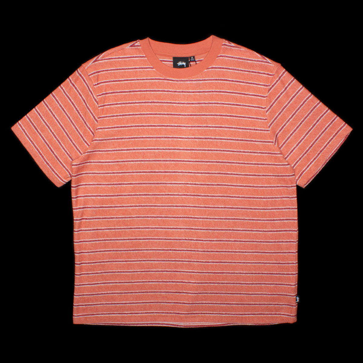 Striped Terry S/S Crew