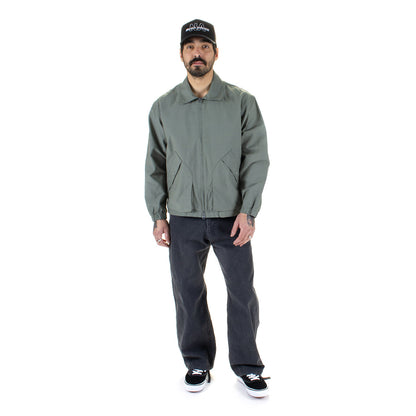 Light Dobby Cloth Harrington Jacket