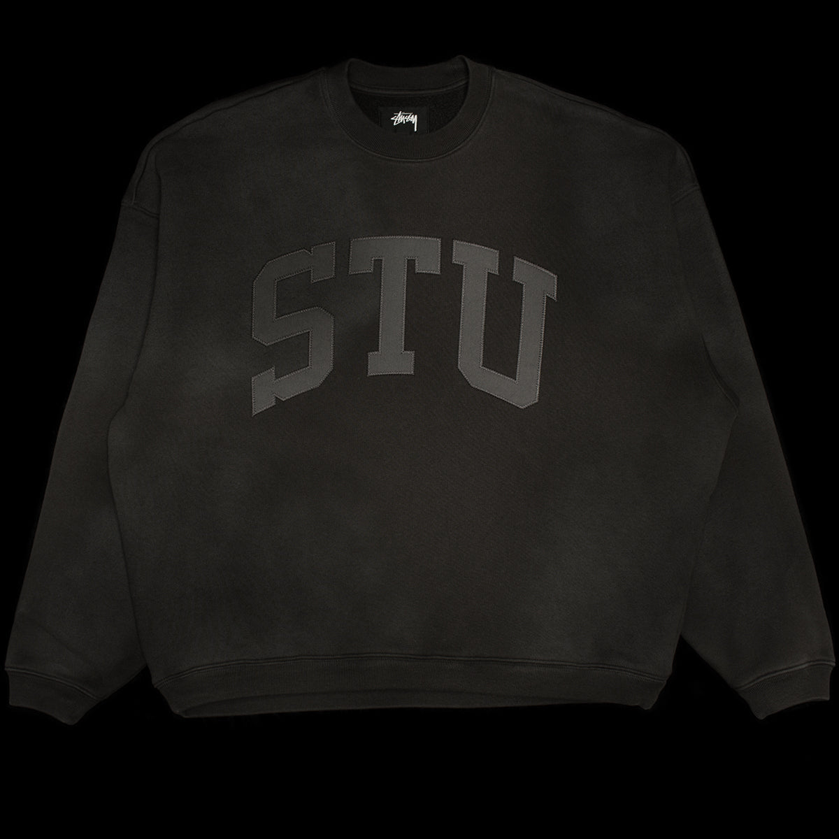 Stu Applique Crewneck