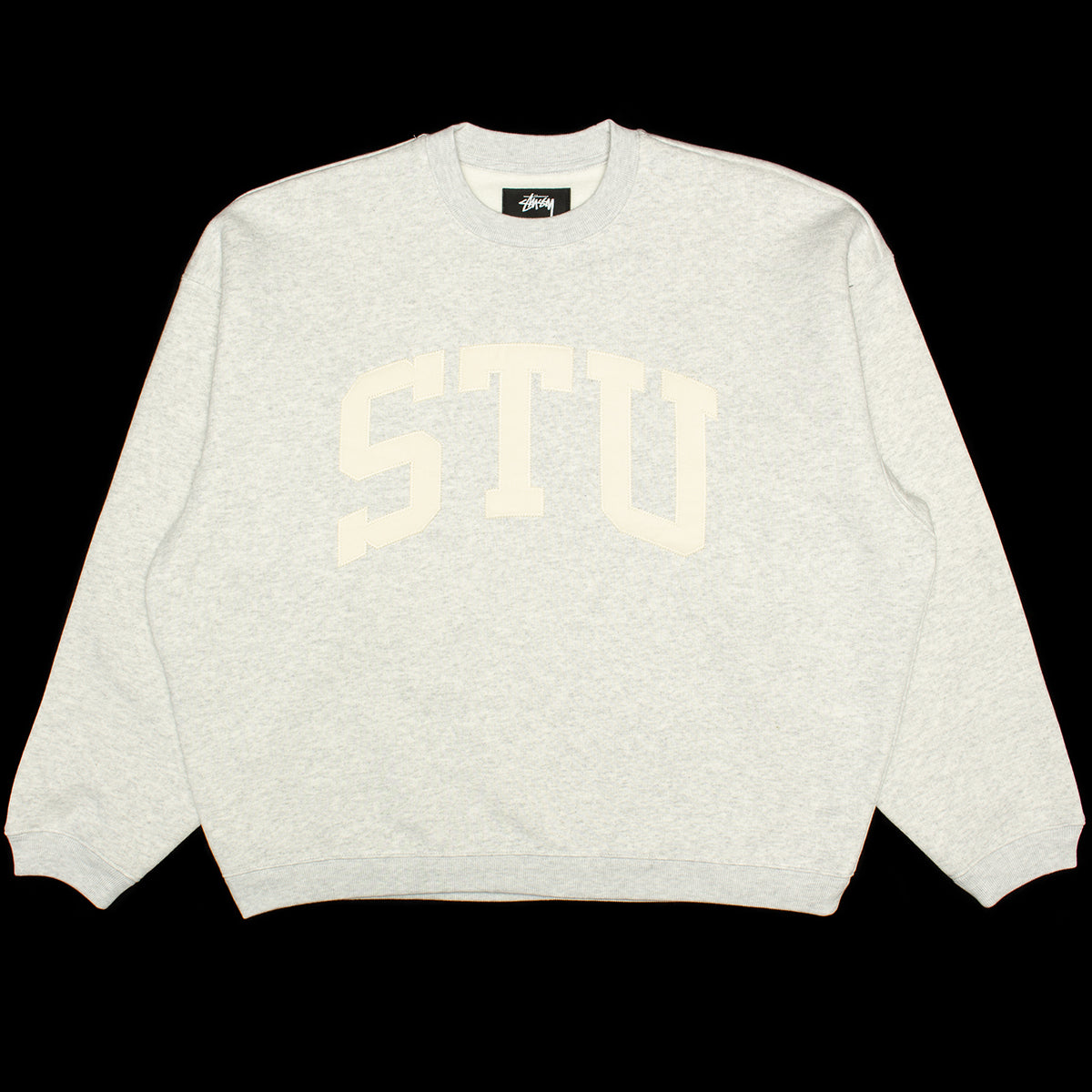Stu Applique Crewneck