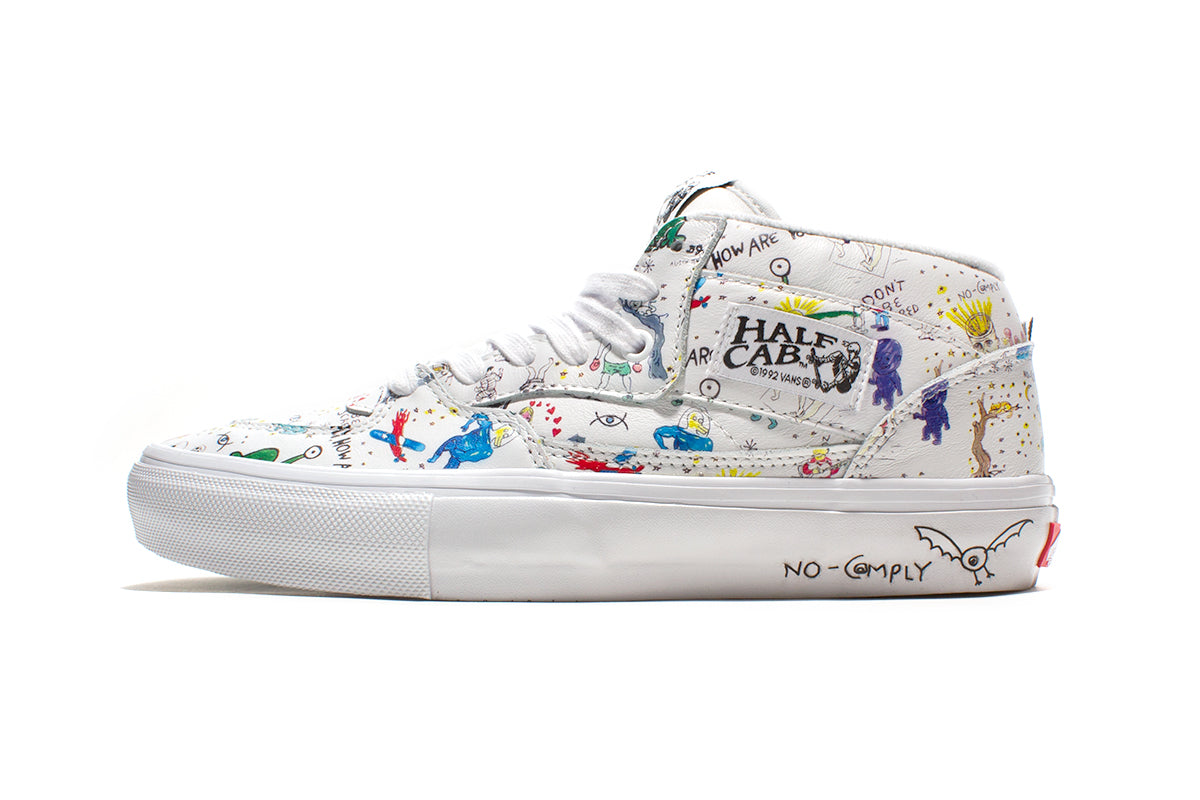 Skate Half Cab (Vans x No-Comply x Daniel Johnston)