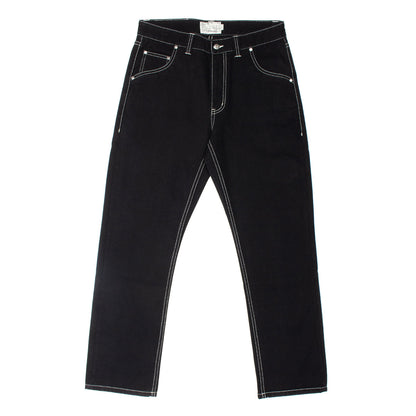 Straight Denim Pants