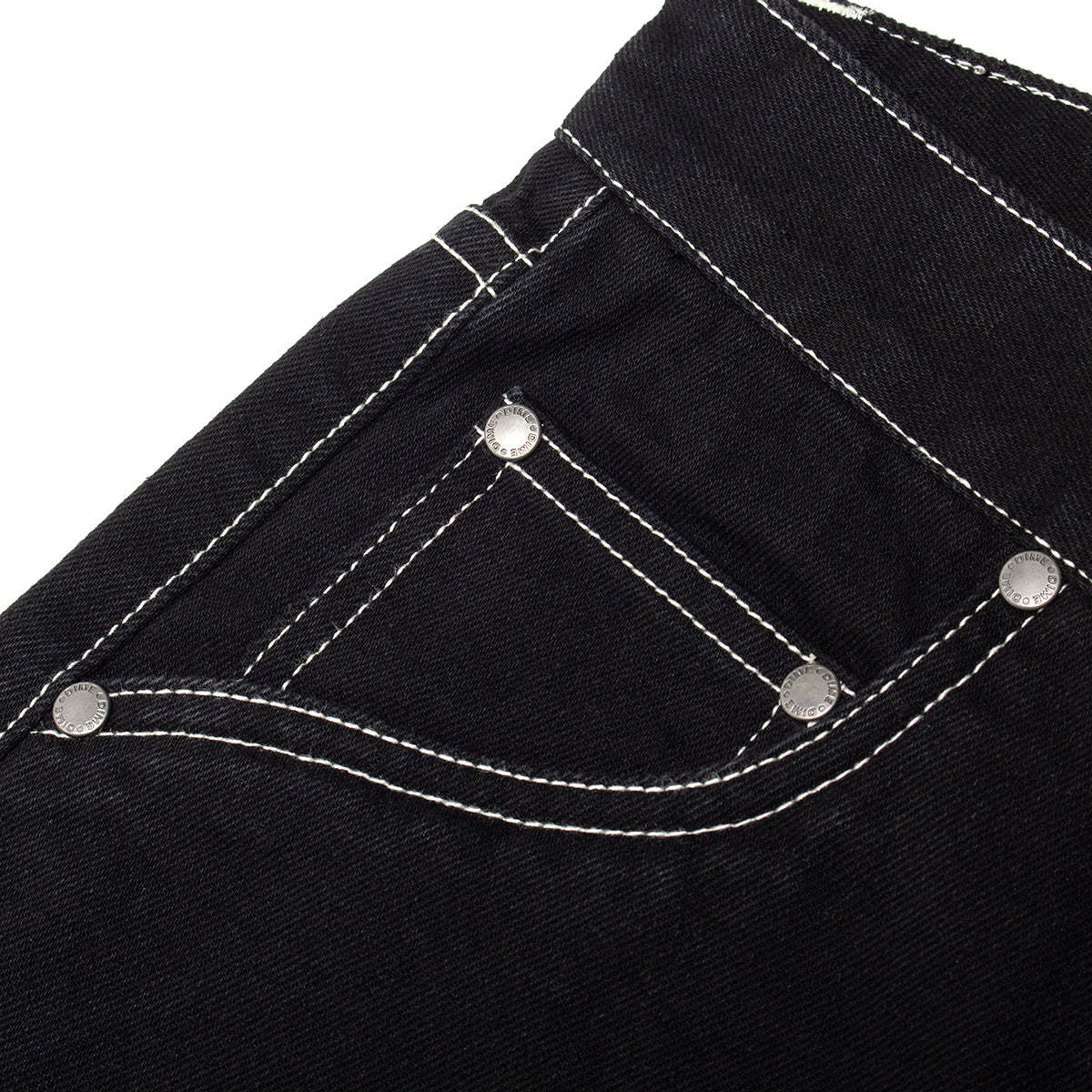 Straight Denim Pants