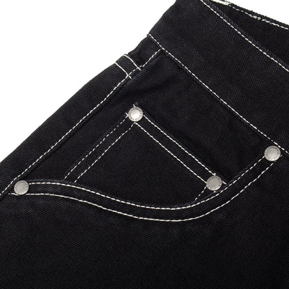 Straight Denim Pants