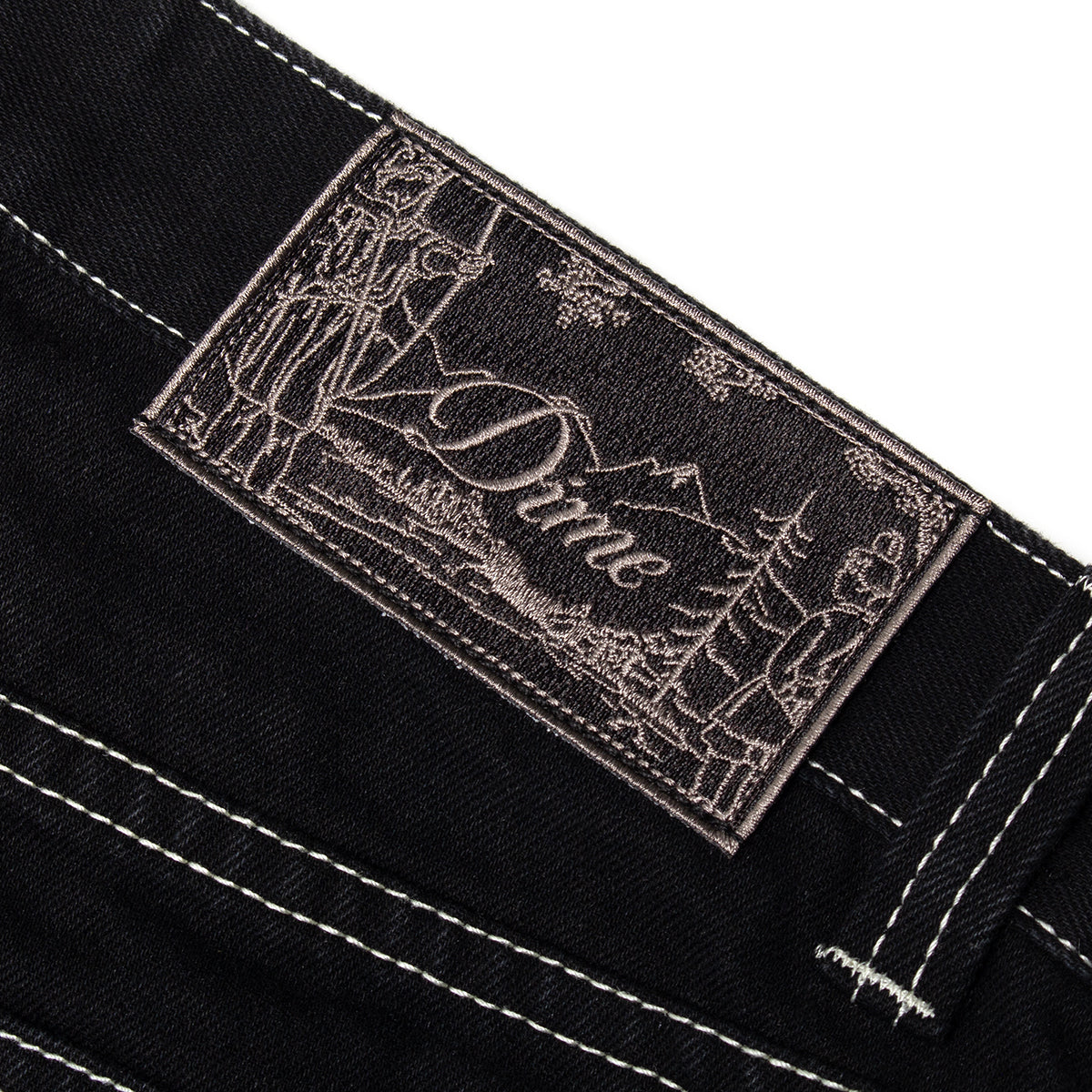 Straight Denim Pants