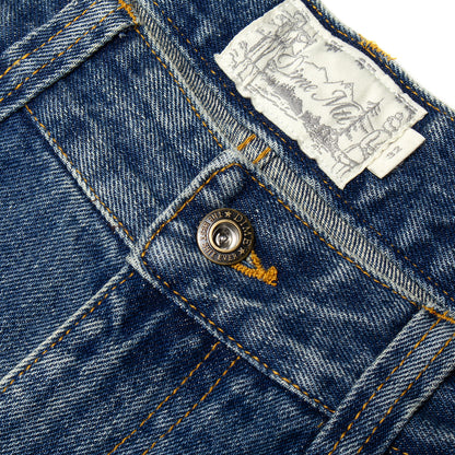 Straight Denim Pants