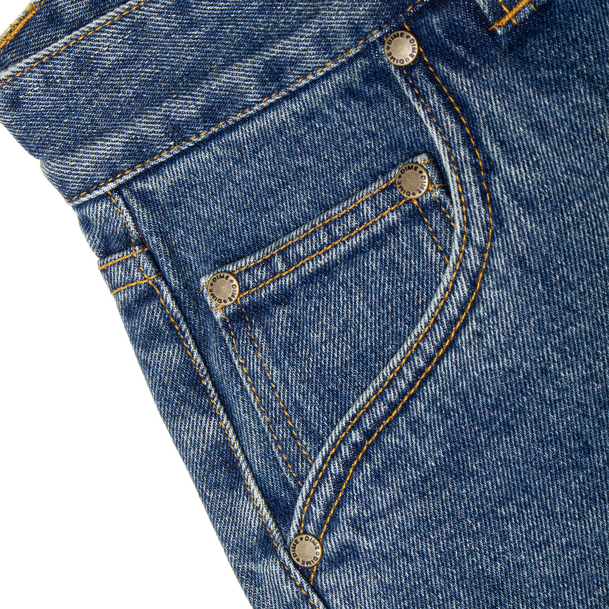 Straight Denim Pants